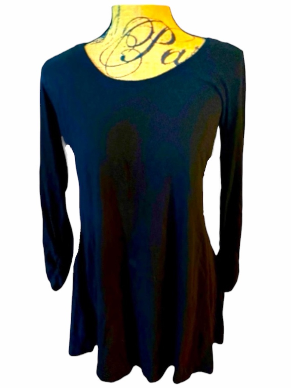 Style & Company Classic Simple Black Dress NWT 100% Cotton Size 2X